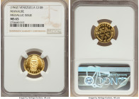 Republic gold "Manaure" Medallic 10 Bolivares ND (1962) MS65 NGC, KM-XMB152. 16th Century Chiefs series. 

HID09801242017

© 2022 Heritage Auctions | ...
