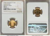 Republic gold "Guaicaipuro" Medallic 10 Bolivares ND (1962) MS64 NGC, KM-XMB139. 16th Century Chiefs series. 

HID09801242017

© 2022 Heritage Auction...
