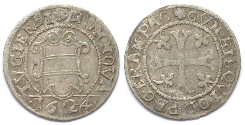 ZUG. Batzen 1624, Billon, ERHALTUNG! vz+(AU)
HMZ 2-1098f. Hübscher Glanz! Sehr ...