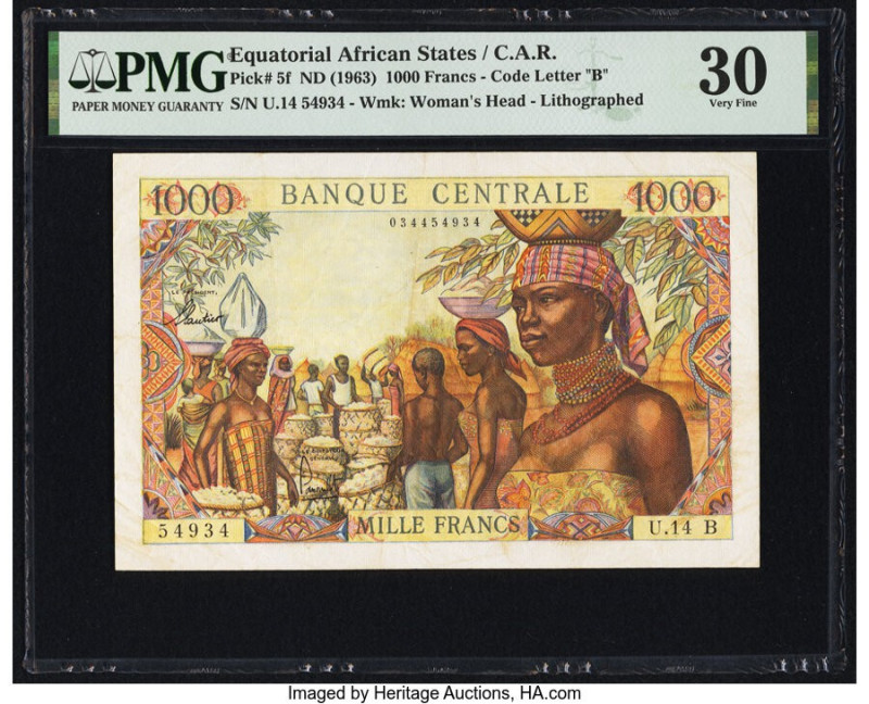 Equatorial African States Banque Centrale des Etats de l'Afrique Equatoriale 100...