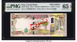 Iraq Central Bank of Iraq 50,000 Dinars ND (2015) Pick 103as Specimen PMG Gem Uncirculated 65 EPQ. 

HID09801242017

© 2022 Heritage Auctions | All Ri...