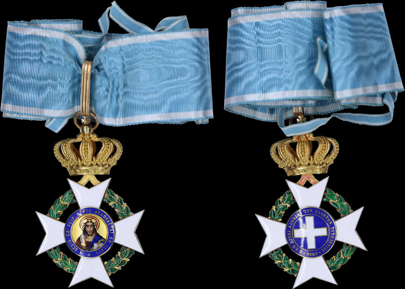 GREECE: Order of the Redeemer (2nd type) (1863-1975). Commander gold cross. With...