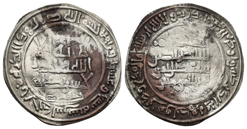 ACUÑACIONES HISPANO-ÁRABES. CALIFATO. Abd al-Rahamn III. Dirham. Al-Andalus. 327...