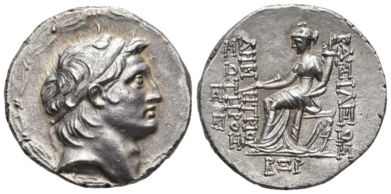 GRECIA ANTIGUA. REINO SELÉUCIDA. Demetrio I. Tetradracma (151-150 a.C.). Antioqu...