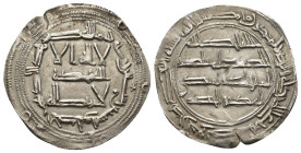 ACUÑACIONES HISPANO-ÁRABES. EMIRATO OMEYA. Abd al-Rahman I. Dirham. Al-Andalus 167 H. AR 2,70 g. 28,6 mm. V-65. Cospel ligeramente abierto. EBC-.