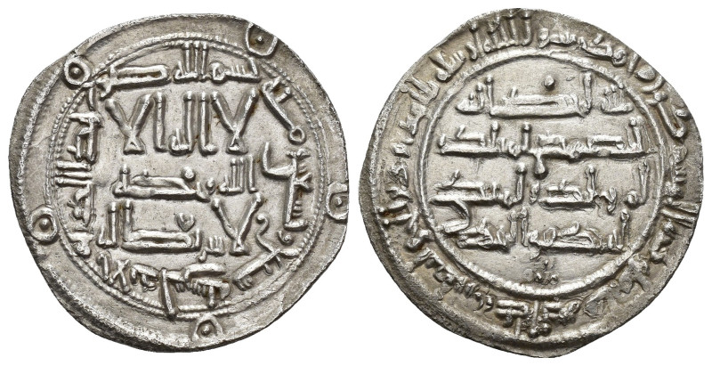 ACUÑACIONES HISPANO-ÁRABES. EMIRATO OMEYA. Al-Hakam I. Dirham. Al-Andalus 197 H....