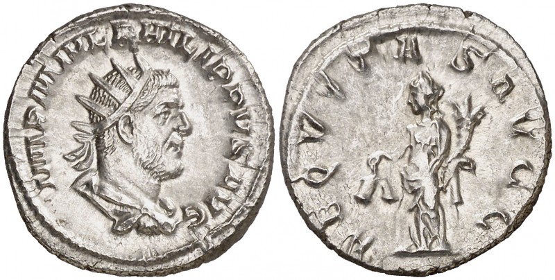 (245-247 d.C.). Filipo I. Antoniniano. (Spink 8918) (S. 9) (RIC. 27b). 4,25 g. E...