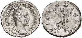 (250 d.C.). Trajano Decio. Antoniniano. (Spink 9387) (Co. 113 var) (RIC. 29c). 4,59 g. EBC-.