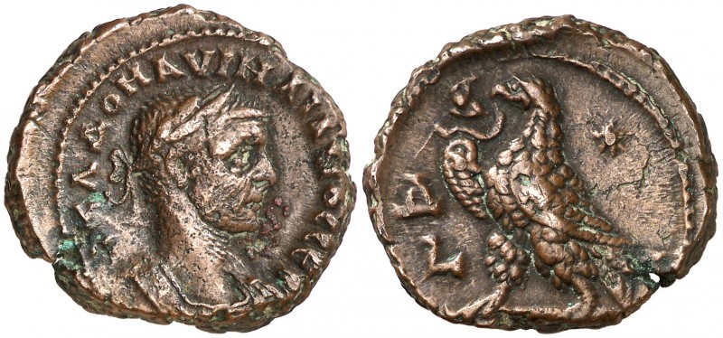 (272-273 d.C.). Aureliano. Alejandría. Tetradracma de vellón. (Spink 11675) (Kam...