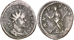 (275-276 d.C.). Tácito. Antoniniano. (Spink 11789) (Co. 81) (RIC. 44). 3,74 g. MBC.