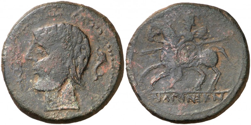 Icalcunscen (Iniesta). As. (FAB. 1416) (ACIP. 2087). 21,58 g. Escasa. MBC-.
