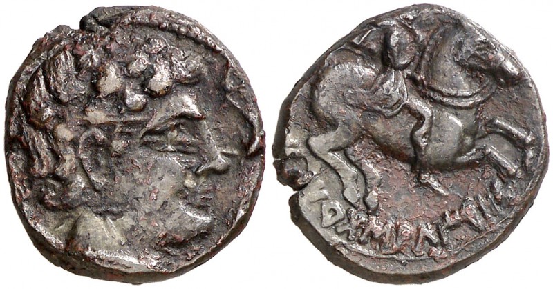 Iltirtasalirban (Lleida). Denario forrado. (FAB. 1456) (ACIP. 1233) (Colección C...