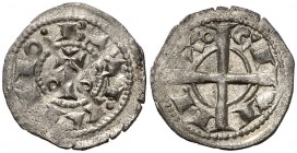 Alfons I (1162-1196). Barcelona. Òbol. (Cru.V.S. 297 var) (Cru.C.G. 2101 var). 0,42 g. Escasa. MBC+.