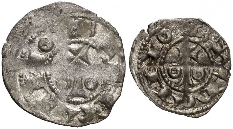 Alfons I (1162-1196). Barcelona. (Cru.V.S. 296 var y 297) (Cru.C.G. 2100c y 2101...