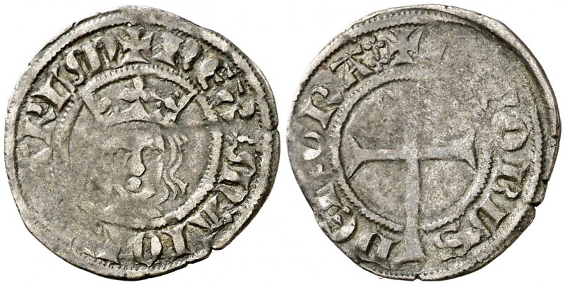 Jaume II de Mallorca (1276-1285/1298-1311). Mallorca. Diner. (Cru.V.S. 542) (Cru...