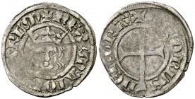 Jaume II de Mallorca (1276-1285/1298-1311). Mallorca. Diner. (Cru.V.S. 542) (Cru.C.G. 2508). 0,96 g. MBC-.