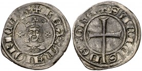 Sanç de Mallorca (1311-1324). Mallorca. Dobler. (Cru.V.S. 547) (Cru.C.G. 2515b). 1,78 g. MBC+.