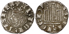 Alfonso XI (1312-1350). Coruña. Cornado. (AB. 343 var). 0,79 g. Escasa. MBC/MBC+.