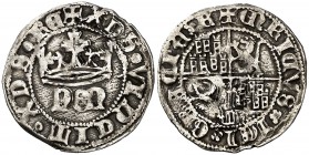 Enrique IV (1454-1474). Segovia. Medio real. (AB. 725). 1,62 g. MBC.