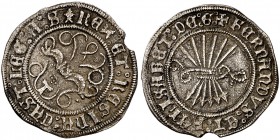 Reyes Católicos. Toledo. 1/2 real. (Cal. 490). 1,63 g. MBC-.