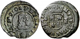 1662. Felipe IV. Coruña. R. 8 maravedís. (Cal. 1304). 2,05 g. MBC.