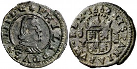 1662. Felipe IV. (Madrid). Y. 8 maravedís. (Cal. 1424). 2,48 g. Buen ejemplar. MBC+.
