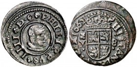1662. Felipe IV. (Madrid). Y. 8 maravedís. (Cal. 1428). 2,29 g. MBC/MBC+.