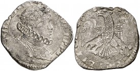 1646. Felipe IV. Messina. IP-M(P). 4 tari. (Vti. 186) (MIR. 355/17). 10,48 g. MBC.