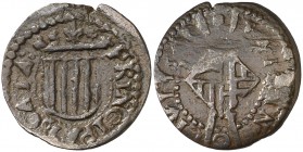 1641. Guerra dels Segadors. Barcelona. 1 sisè. (Cal. 133) (Cru.C.G. 4544). 3,50 g. Principat. MBC/MBC-.