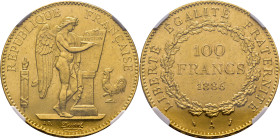 FRANCIA. 100 francos. París. 1886. SC/SC+  MS63. Buen ejemplar
