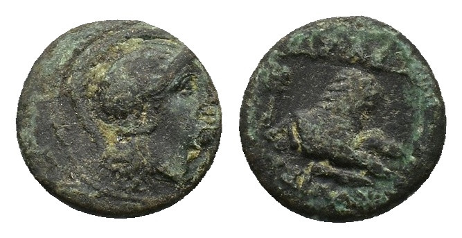 Kings of thrace. Lysimachos (305-281 BC). Æ (13,36 mm, 2,18 g). SNG Copenhagen 1...