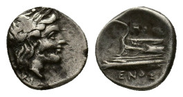 Bithynia, Kios, circa 345-315 BC. AR Hemidrachm (13,27 mm, 2,45 g). Uncertain magistrate (Proxenos?). SNG Copenhagen 373. About very fine.