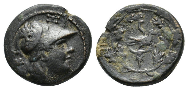 Mysia, Cyzicus, c. 170-150 B.C. Æ (20,77 mm, 7,72 g). Fritze 15, pl. I, 22; SNG ...