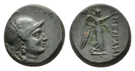 Mysia, Pergamon, mid-late 2nd century BC. Æ (16,61 mm, 7,63 g). Cf. SNG von Aulock 1379. Very fine.