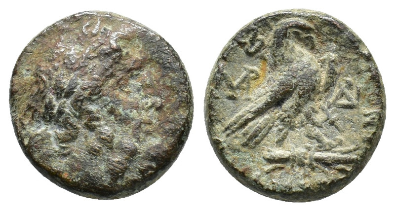 Phrygia, Amorion, c. 2nd-1st centuries BC. Æ (16,95 mm, 7,09 g). SNG Copenhagen ...