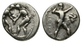 Pamphylia, Aspendos, c. 380-325 BC. AR Stater (20,79 mm, 10,71 g). SNG France 106. About very fine.