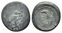 Pisidia, Etenna, 1st century BC. Æ (18,66 mm, 4,84 g). Civic issue. SNG Aulock 5019; SNG France 1538. About very fine.