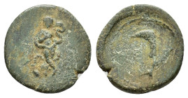 Pisidia, Etenna, 1st century BC. Æ (17,93 mm, 4,11 g). Civic issue. SNG Aulock 5019; SNG France 1538. About very fine.