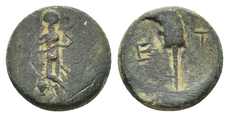 Pisidia, Etenna, 1st century BC. Æ (14,95 mm, 4,07 g). Civic issue. SNG Aulock 5...