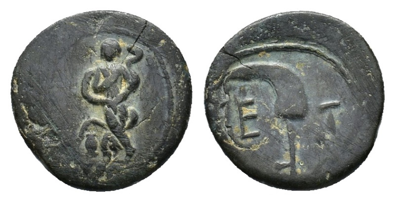 Pisidia, Etenna, c. 1st century BC. Æ (17,14 mm, 3,37 g). SNG France 1538-1540. ...