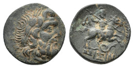 Pisidia, Isinda, 1st century BC. Æ (16,55 mm, 4,43 g). SNG Copenhagen 155. Very fine.