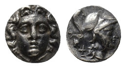 Pisidia, Selge, c. 250-190 BC. AR Obol (8,88 mm, 0,80 g ). SNG Ashmolean 1552-3; SNG von Aulock 5280. Very fine.