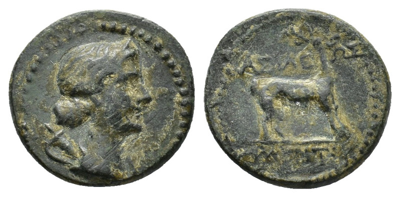 King of Galatia. Amyntas (39-25 BC). Æ (18,44 mm, 4,19 g). SNG France 2365-70; H...