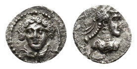 Cilicia, Tarsos. Datames (Satrap of Cilicia and Cappadocia, 384-361/0 BC). AR Obol (8,95 mm, 0,65 g). Casabonne Series 1; SNG France 310–1; SNG Levant...