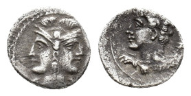 Cilicia, Uncertain mint, 4th century BC. AR Obol (10,26, 0,68 g). SNG Levante 245; SNG France –. About very fine.