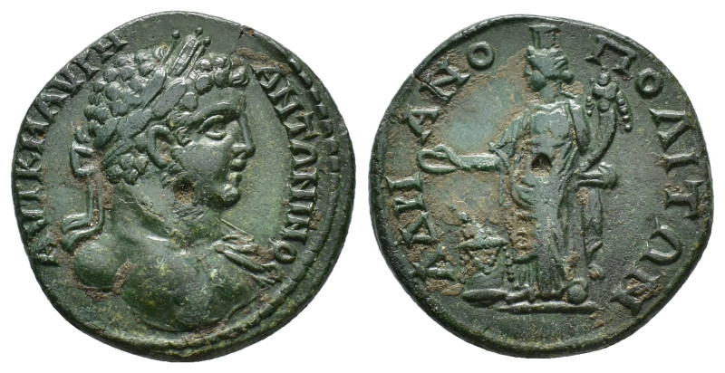 Thrace, Hadrianopolis. Caracalla (198-217). Æ (26,04 mm, 10,53 g). Varbanov 3551...