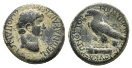 Phrygia, Amorium. Nero (54-68). Æ (19,61 mm, 6,77 g). RPC I, 3241. Very fine.