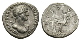 Hadrian (117-138). AR Denarius (17,77 mm, 2,99 g). RIC 46.