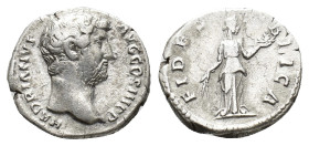 Hadrian (117-138). AR Denarius (16,84 mm, 2,97 g). Rome, AD 134/5-138. RIC 241A; RSC 716. Very fine.