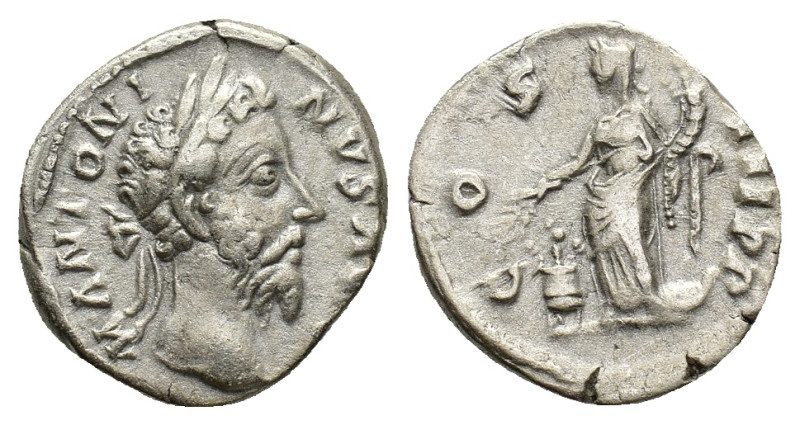 Marcus Aurelius (161-180). AR Denarius (16,99 mm, 3,27 g). Rome, AD 178. RIC 424...